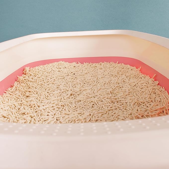 Original Tofu Cat Litter, Bean Fragrance, Odor Control and Economical cat Litter Dust-Free, Quick Clumping, Water Flushable, 5.5 Lbs X 4 Bags