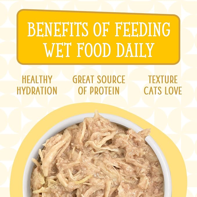 Weruva Cats in The Kitchen, Chicken Frick 'A Zee Wet Cat Food, 10oz Can (Pack of 12)