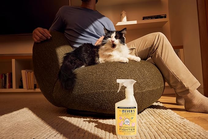 Mrs. MEYER'S CLEAN DAY Pet Stain & Odor Fighter, Orange Blossom Scent, 16oz