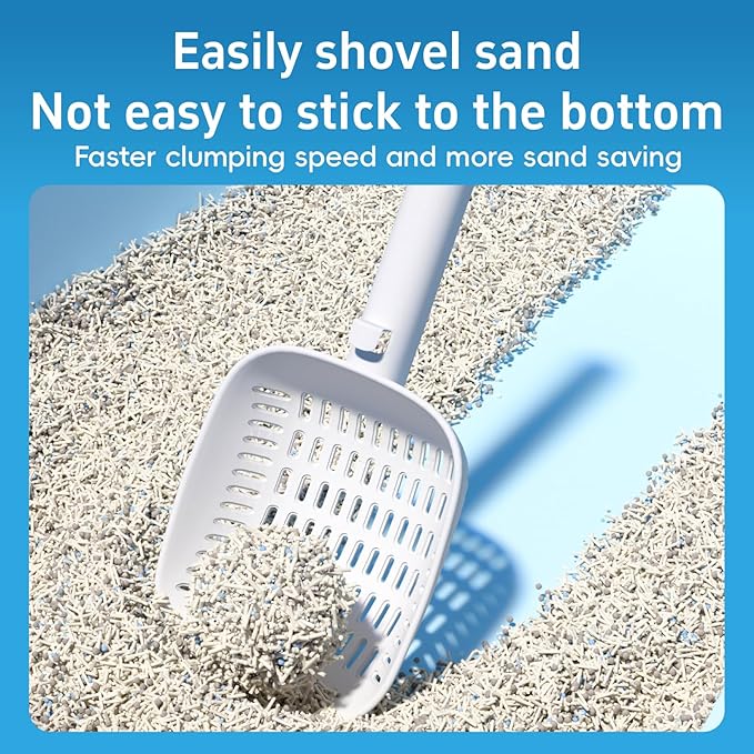 5-in-1 Tofu Cat Litter, Mixed Cassava, Bentonite, Baking Soda, SAP, Natural Plant, Fast Clumping, Strong Water Adsorption & Deodorization, No Tracking, Dust-Free, Flushable, 7.9lbs