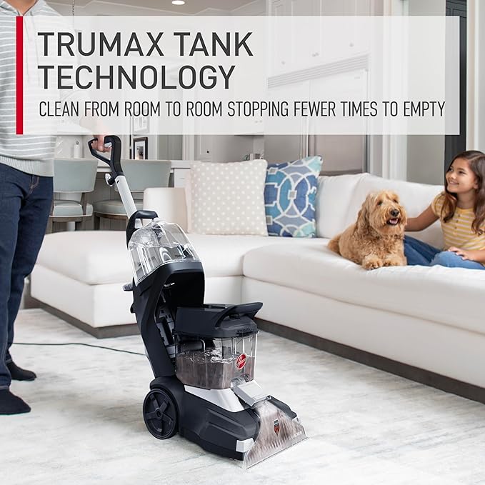 Hoover PowerScrub XL Pet Carpet Cleaner Machine for Carpet and Upholstery, Deep Cleaning Shampooer Machine with Multi-Purpose Tools, Powerful Suction, Pair with Hoover Cleaner Solution