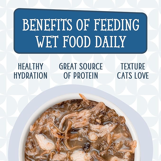 Weruva Cats in The Kitchen, 1 if by Land, 2 if by Sea with Tuna, Beef & Salmon in Gravy Cat Food, 3oz Pouch (Pack of 12)