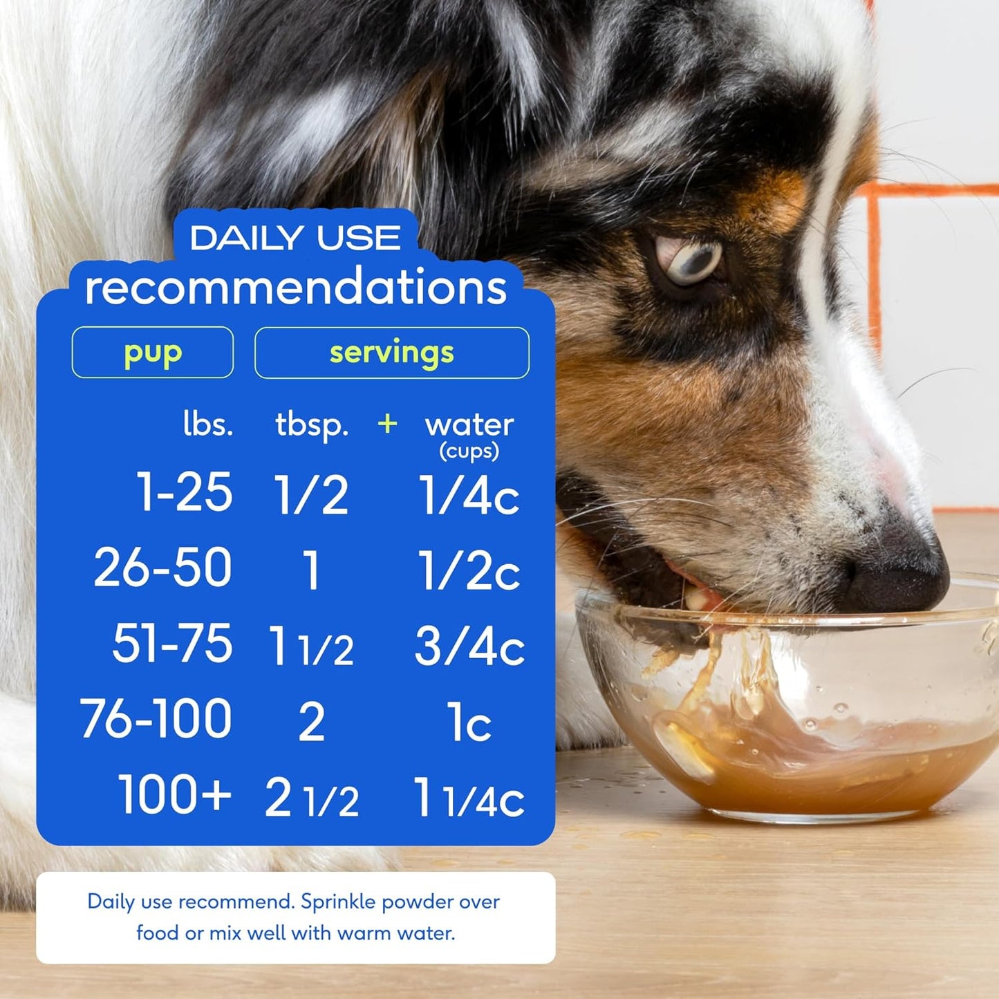 Native Pet Bone Broth for Dogs and Cats - Chicken Bone Broth Powder Dog Food Toppers for Picky Eaters - Provides Extra Nutrition for Joint Strength, Immune Support & Heart Health - 192 Scoops