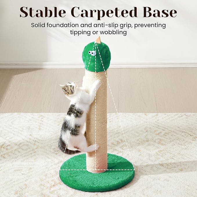 22In Cat Scratching Post (Green)
