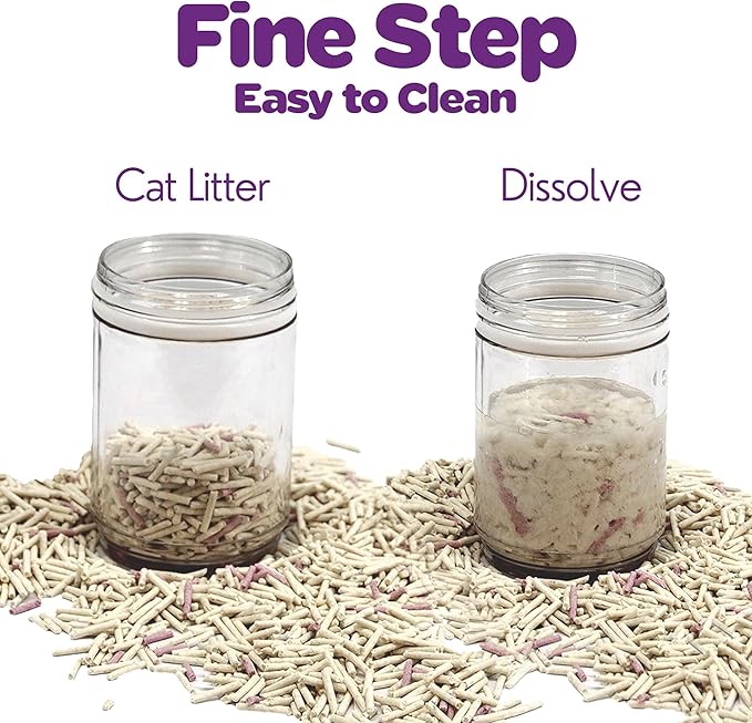 FreshWhisker Tofu Cat Litter, Ultimate Odor Control, Quick and Strong Clumping, Low Dust, Less Tracking, Less Cleanup, Longer Lasting Plant Based 5-in-1 Kitty Litter (Probiotic 16.5 LB Box)