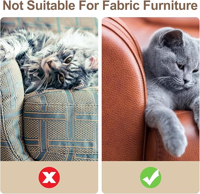 uxcell Anti Scratch Furniture Protector, 1 Roll 118" x 12" Single-Sided Sticky Couch Protector from Cat Claws, Clear Protectors from Cats Scratching for Sofa Corners, Walls, Doors