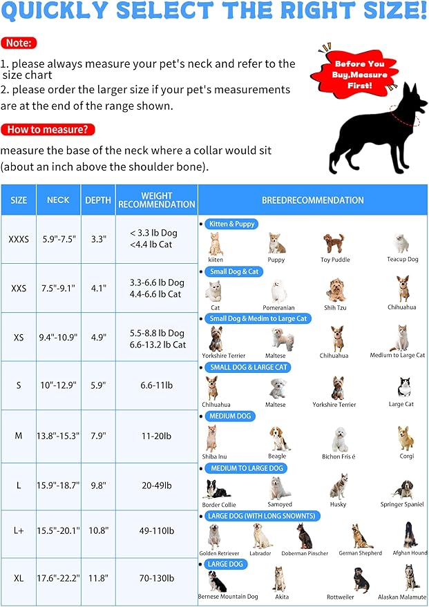 Dog Cone Soft Recovery Collars & Cones After Surgery for Medium Large Dogs, Comfy Ecollars to Stop Licking, Adjustable, Dog Ecollars for Recovery Fabric: Soft Comfort, Ecollars of Shame Alternatives