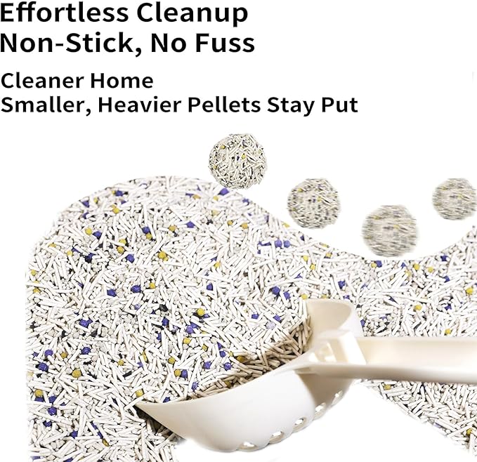 Tofu Cat Litter, Dr. PawPaw Clumping Cat Litter, Honeysuckle Scent 4.5 lb, Dust-Free Keep Kitty Tidy, Superior Odor Control Keep Step Fresh