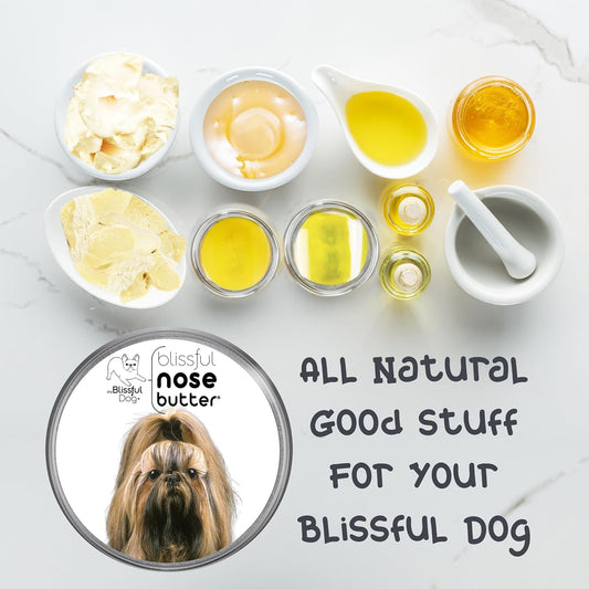 The Blissful Dog UNSC-SHIHTZU-16OZ Shih Tzu Unscented Nose Butter, 16-Ounce