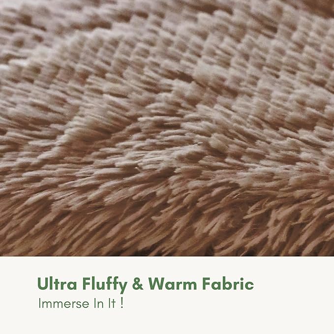 Self Warming Mat, 24''*20'' Non-Skid Thermal Pet Mat, Washable Outdoor Insulation for Cat House, Carrier Cat Bed, Brown