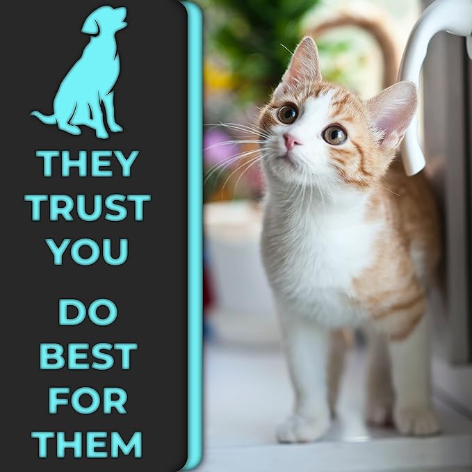 Cat Nail Clipper by H&H Pets - Professional Sharp Stainless Steel Claw Clipper Trimmer with Sturdy Non Slip Handles - for Small Animal & Cats Nail Cutter