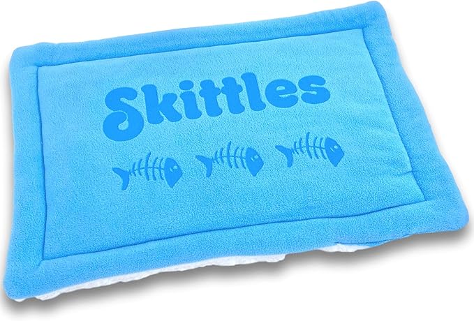 Custom Catch Personalized Cat Bed - Window Perch Nap Pad, Kitty Sleeping Mat