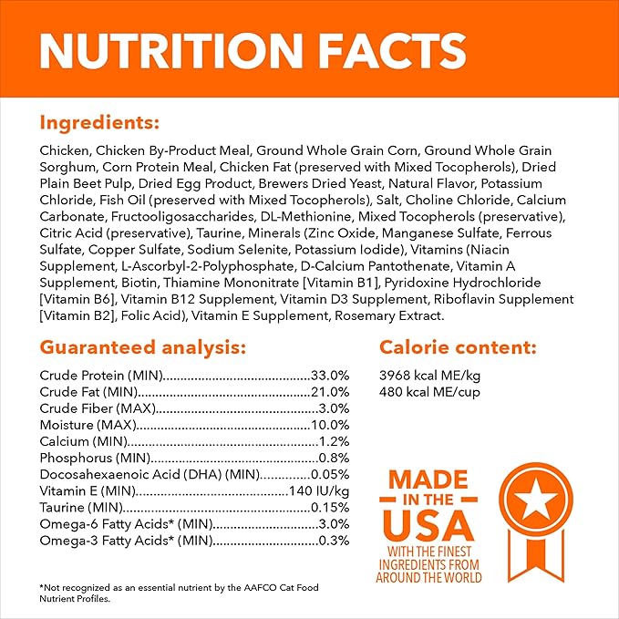 IAMS Proactive Health Healthy Kitten Dry Cat Food with Chicken, 16 lb. Bag