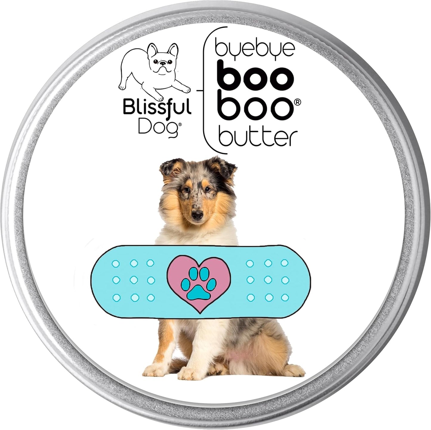 The Blissful Dog 8 oz TIN Collie Booboo Butter