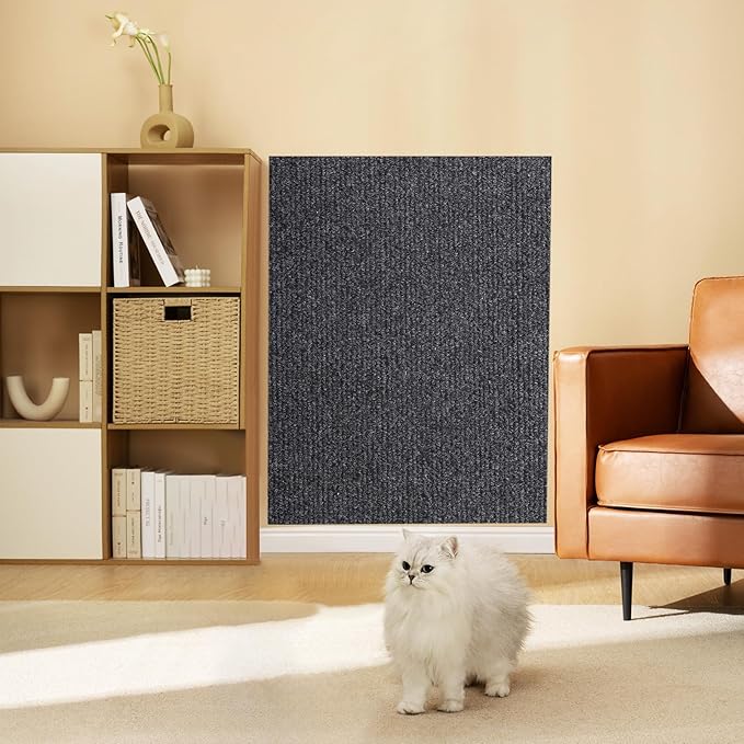 Furniture Pet Protectors Sofa Protector for Cats Couch Corner Protectors for Cat Scratch Furniture Protector Corner Grey 15.8"×23.6"