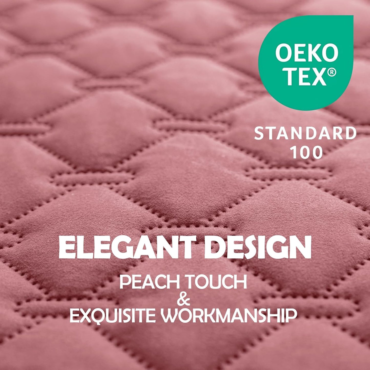 gogobunny 3X Stronger Waterproof Pet Blanket, Scratch Proof Furniture Protector for Dogs Cats, Reversible Cover 82x120 Inch, Dark Pink/Light Pink