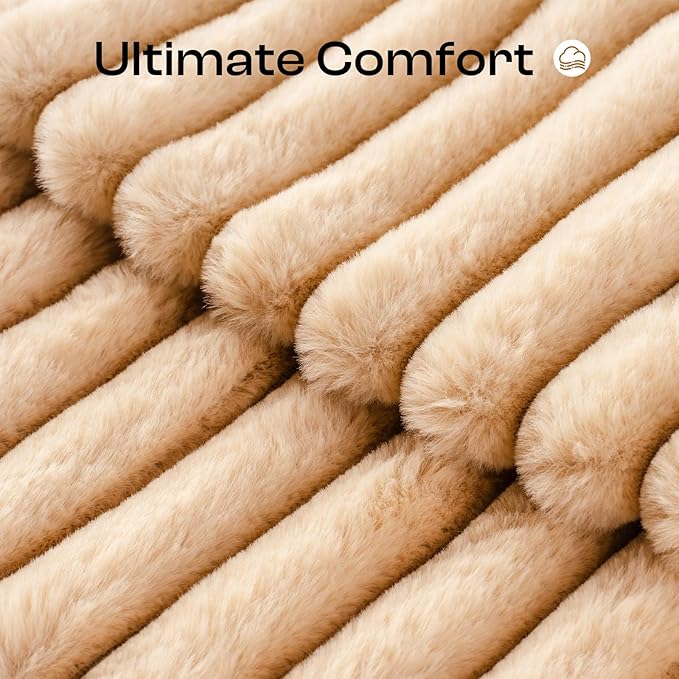 MEWOOFUN Dog Couch Bed, Fluffy Small Dog Bed with Removable Washable Cover, Supportive Cat Couch for Cats & Dogs up to 25 lbs (Camel, 30x21x12)