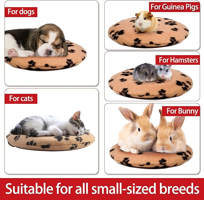 Original Pet Heating Pad Microwave, Snuggle Warming Safe Outdoor Newborn Kitten Puppy Pet Bed Warmer, Gel Reusable Heat Disc, Waterproof Heating Disk for Dog Cat Rabbit and Guinea Pig Gifts