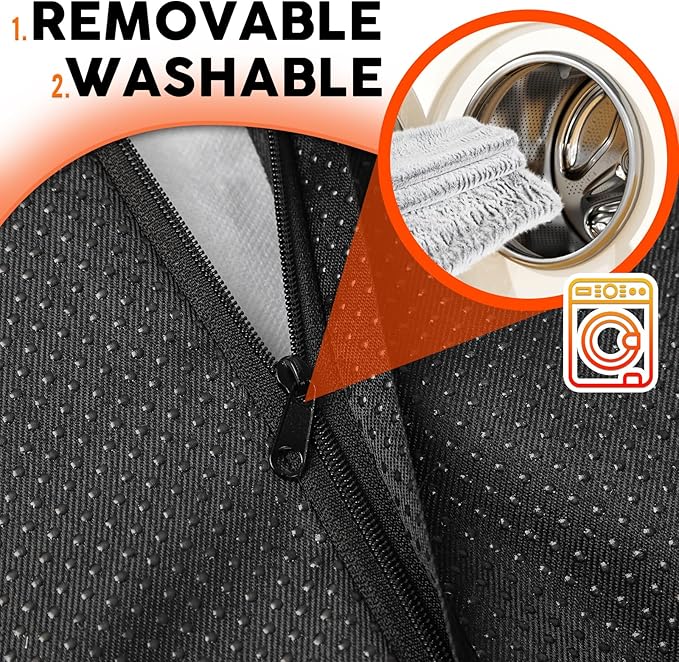 Self Heating Cat Bed, 29" x 20" Ultra Soft Self Warming Cat Heated Pet Pad with Removable Washable Cover, Non-Slip Extra Warm Heating Mat Thermal Beds for Outdoor Indoor Cats