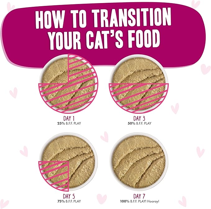 Weruva B.F.F. Play - Best Feline Friend Paté Lovers, Aw Yeah!, Tuna & Duck Double Dare with Tuna & Duck, 2.8oz Can (Pack of 12)