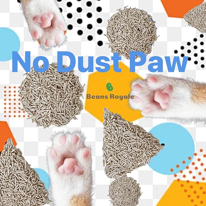 2pcs Pack (6L x 2) Tofu Cat Litter, Clumping Kitty Litter, Flushable,Pea Fiber,Dust Free, Odor Control, Low Tracking, Lightweight (Activated Carbon)