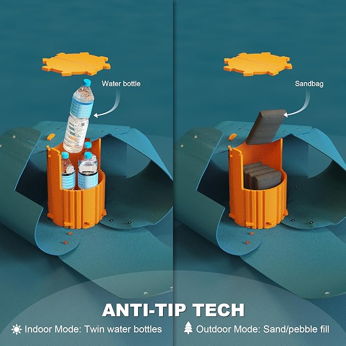 Spring Blossoms Cat Tunnel, Cat Cave for Indoor Cats Bed,Scratch Resistant Cat Toys for Medium Large Cats Hide and Seek Toy (Peacock Blue)