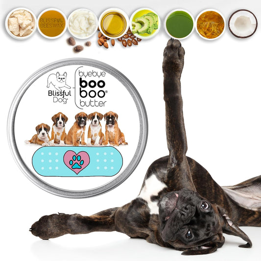 The Blissful Dog 4 oz TIN Boxer Booboo Butter