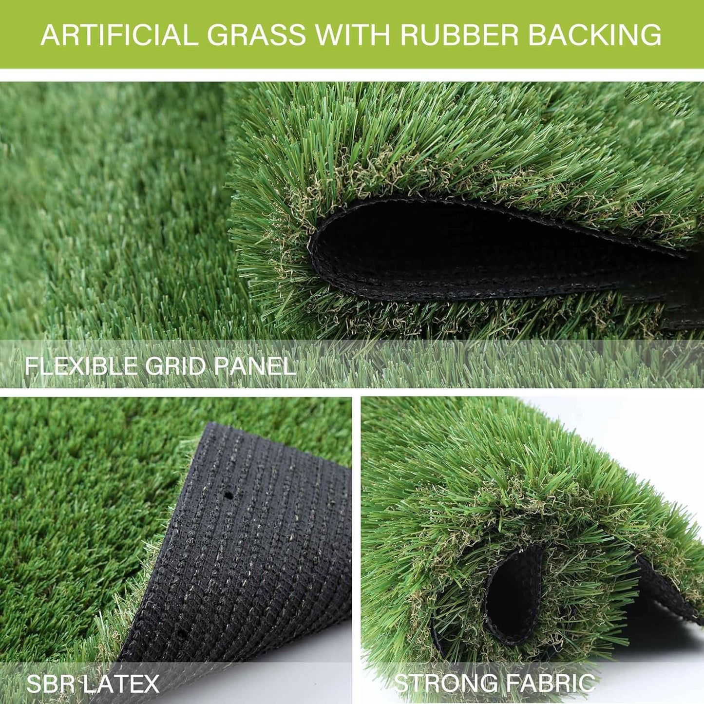 Dogs Grass for Potty Training, Artificial Grass for Dogs Puppy Fake Grass Pads 3×5ft Large Supplies Pets Litter Rugs for Puppy Training