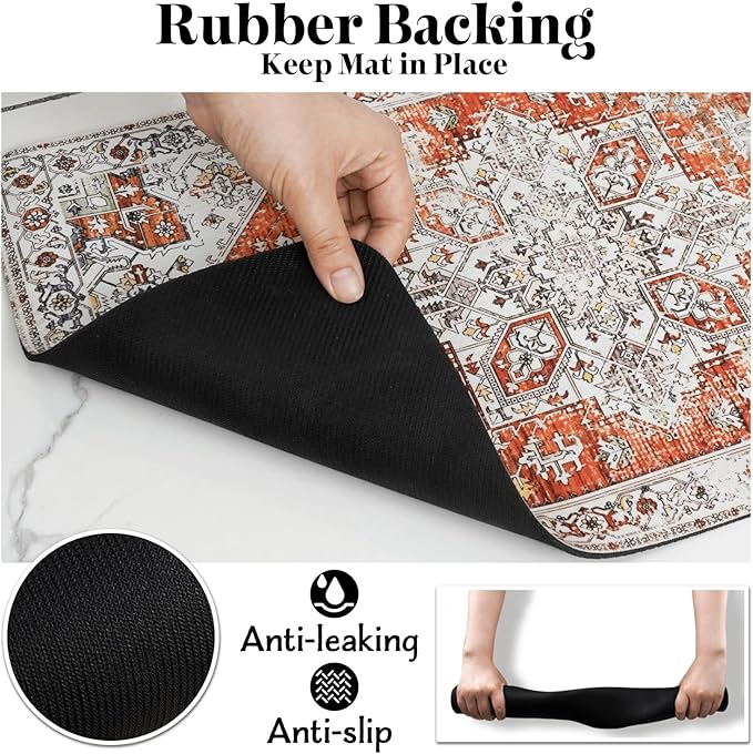 Dog Food Mats for Floors Absorbent, Pet Cat Food Mat - Non Slip Dog Bowl Mats for Food and Water Pet Supplies