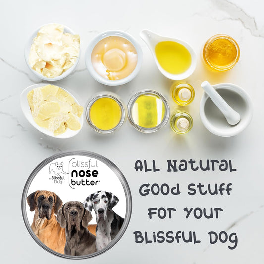 The Blissful Dog Great Dane Unscented Nose Butter - Dog Nose Butter, 16 Ounce