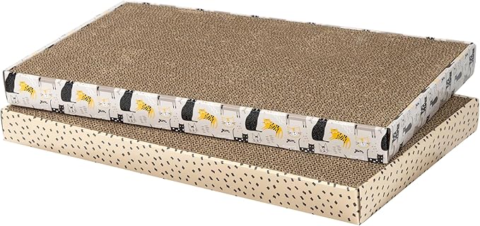 Kitty City XL Cat Scratchers (2-Pack, Novelty)