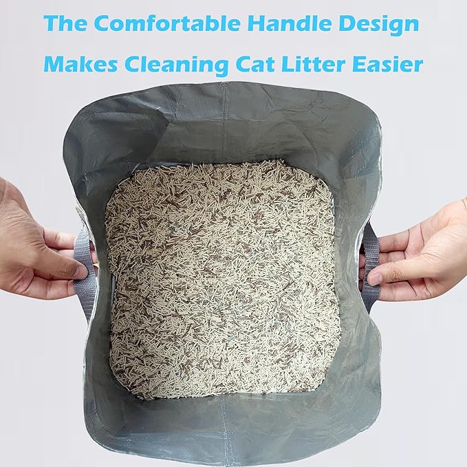 6 Pack Refill Liners A Compatible with Modkat Flip Litter Box, Waterproof and Scratch-Resistant Cat Box Liners for Type A