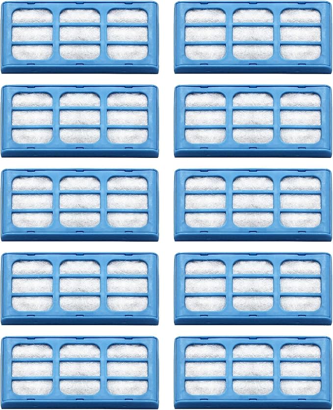 Replacement Water Filter Cartridges for Cat Mate & Dog Mate Fountains, Pack of 10