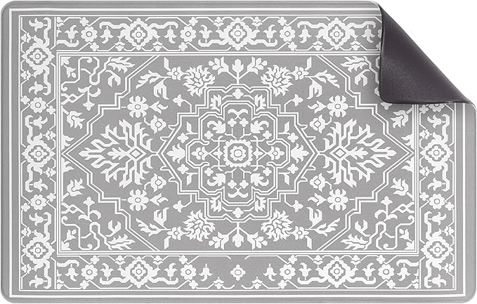 NALALAS Large Dog Mat for Food and Water, Cat Feeding Mat | Large Waterproof Dog Bowl Mat | Non-Slip Pet Food Mat for Floors | Pet Mats for Food and Water | Easy to Clean