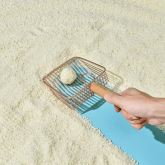 Tofu Cat Litter Natural Clumping Tofu Cat Litter 5.5lb/88oz 5 Scents (Peach + Wonder Litter, 2 Pack)