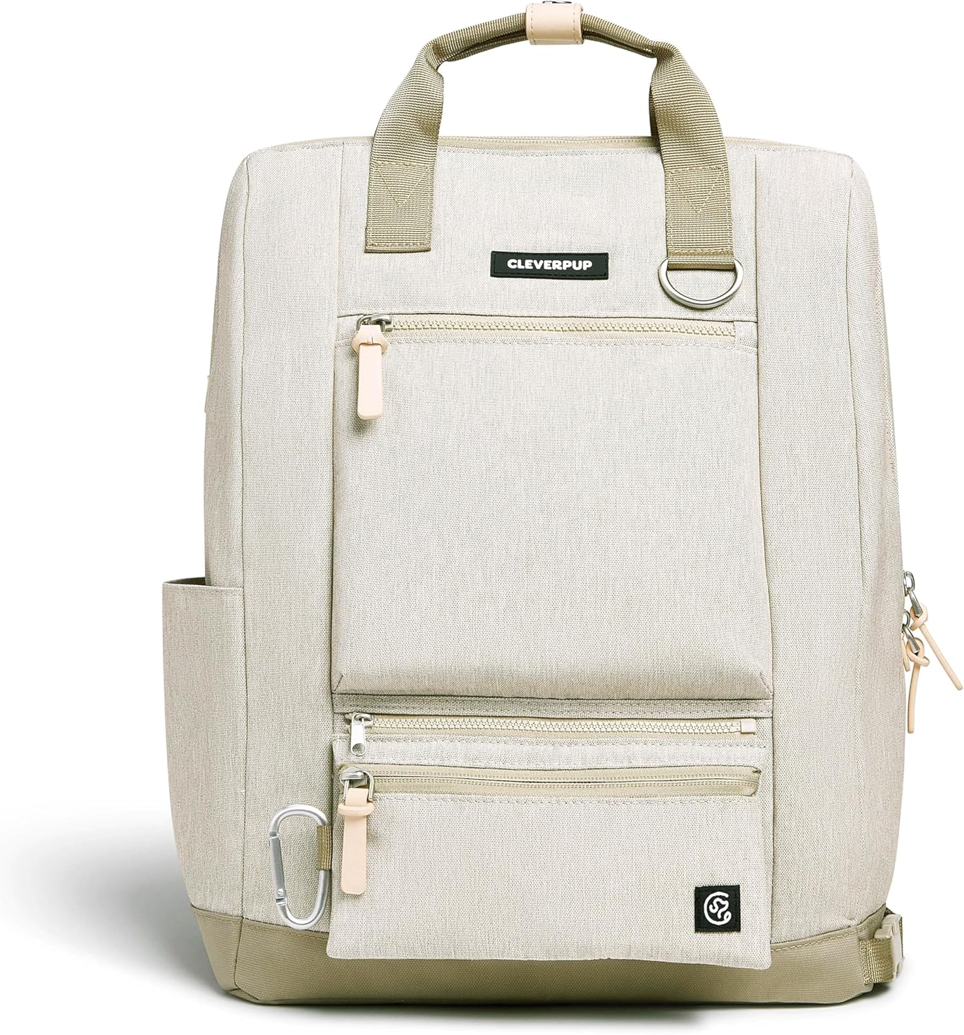 Porter 2-in-1 Dog Gear Backpack – Premium Dog Travel Bag with 10 Pockets, Zip-Off Treat Pouch, Leash Clip, Waterproof Pockets & Water Bottle Holder – Weekend, Hiking, Camping, Sand