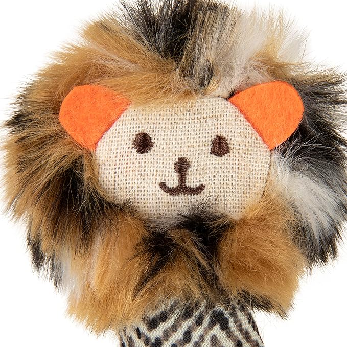 SmartyKat Instincts Prideful Player HappyNip Launch & Chase Cat Toy for Indoor Cats & Kittens, Launchable Toy with Catnip & Silverine