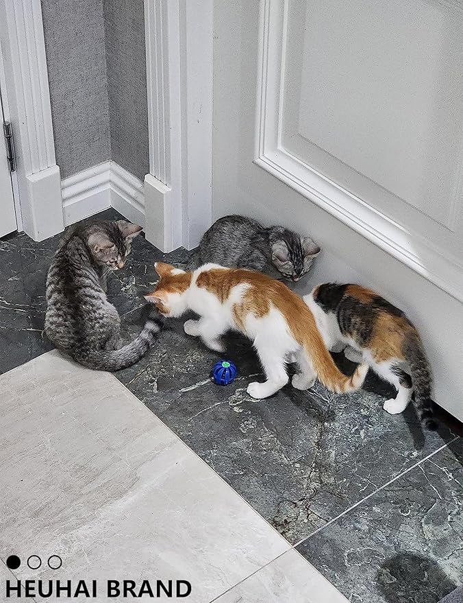 43-Pack Cat Toy Bundle for Kittens and Adult Cats, Long-Lasting Fun (1.5'' - 3.74'', Cat Toys Ultimate Pack)