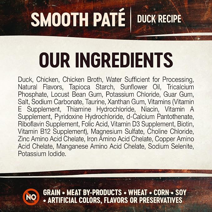 Wellness CORE Tiny Tasters Pate Adult Wet Cat Food, Natural, Protein-Rich, Grain Free, 1.75-Ounce Pouch, 12 Pack, (Duck)