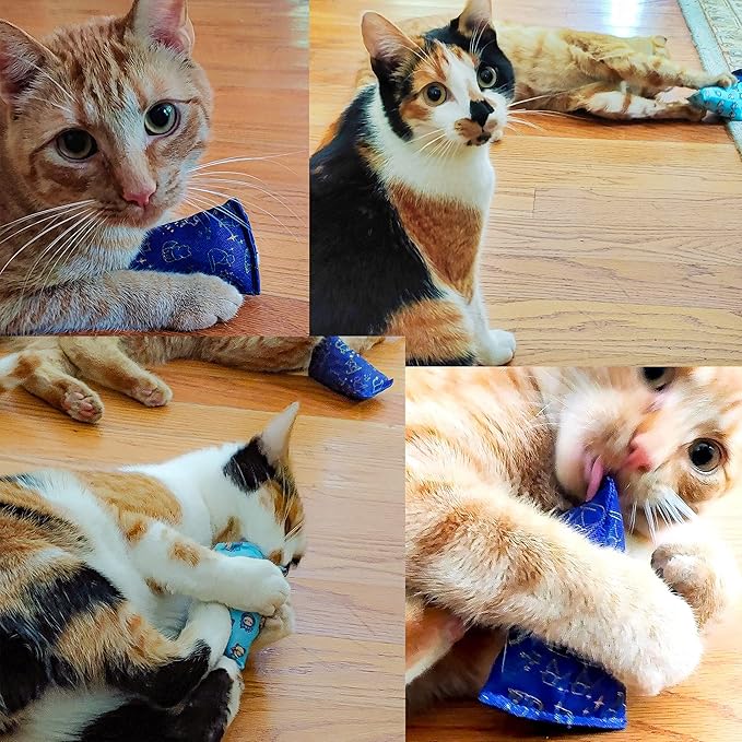 Catnip Pouncer – Cat Nip Toy in Cute, Stylish Designs – Catnip Pouch Gift for Cat Lovers