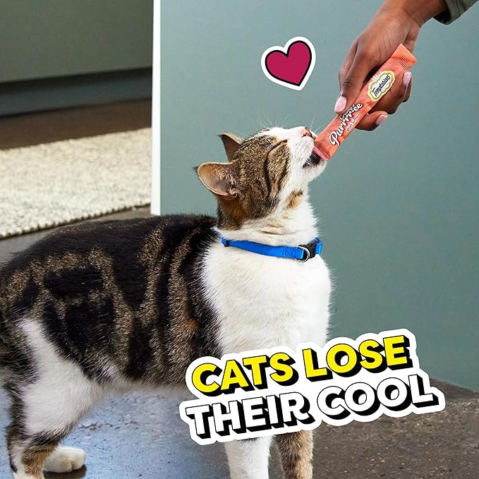 Temptations Creamy Puree Variety Pack of Squeezable Cat Treats, 0.42 oz. Tubes, 24 Count