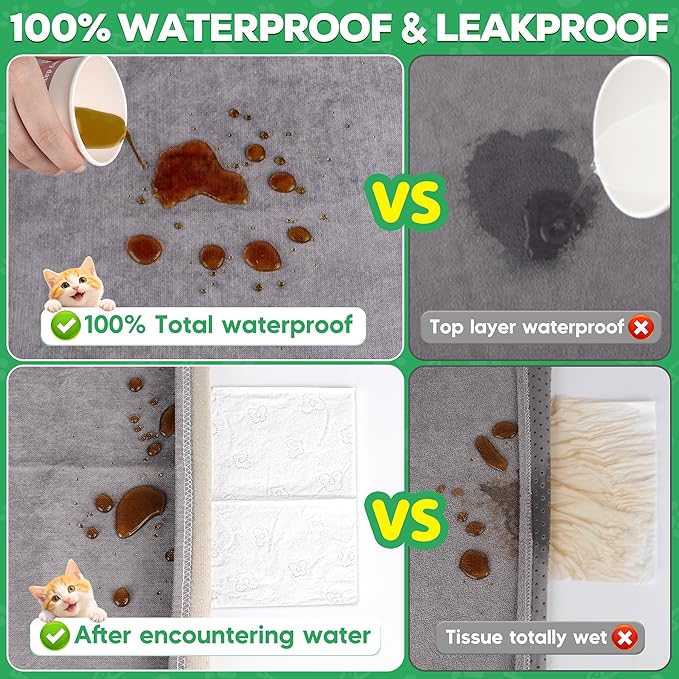 Loiion Couch Covers for 3 Cushion Couch, Gray Cat-Scratch Resistant Sofa Cover –Pets Dogs Friendly Anti Slip Thickened Slipcovers Furniture Protector, Couch Protector for Pets and Kids 150"X71"