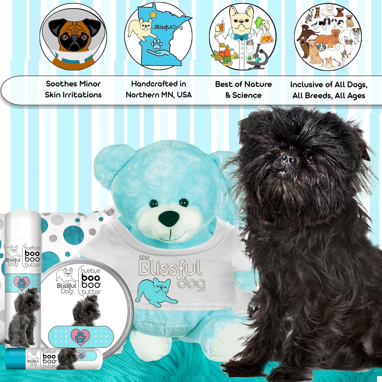 Affenpinscher Boo Boo Butter, 16-Ounce