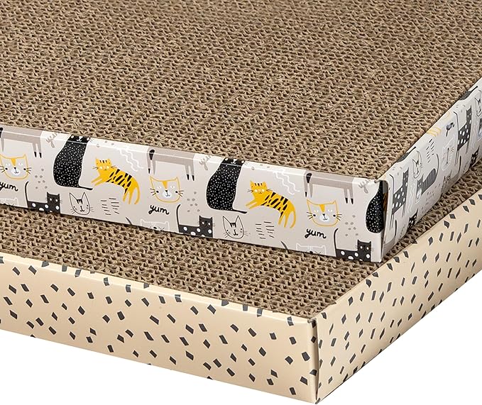 Kitty City XL Cat Scratchers (2-Pack, Novelty)