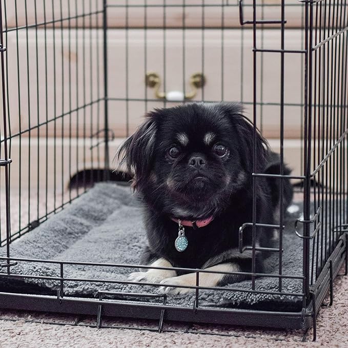 K&H Pet Products Self-Warming Cat Bed Pad, 21x17, Gray/Black (Pack of 6)