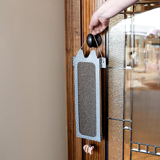 Kitty City Reversible/Double Use Hanging Scratcher 3-Pk