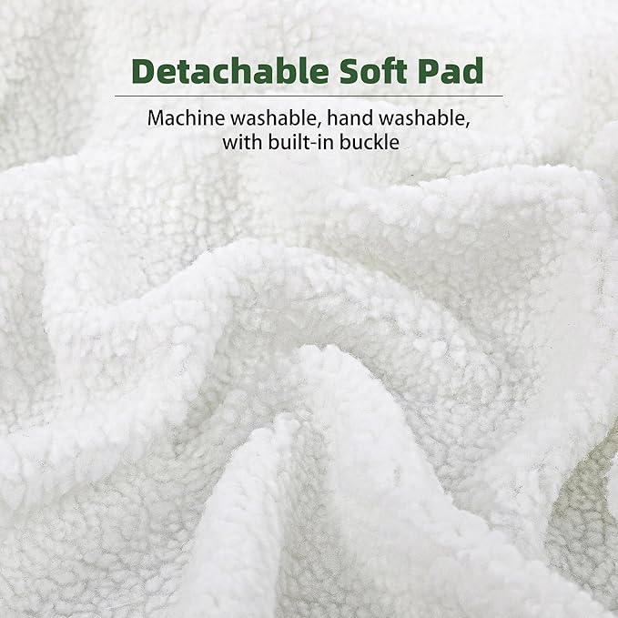 GDanes Blue Cat Tent, Large Cave Bed for Indoor Cats and Small Dogs with Soft Pad - 22" x 22" x 16"