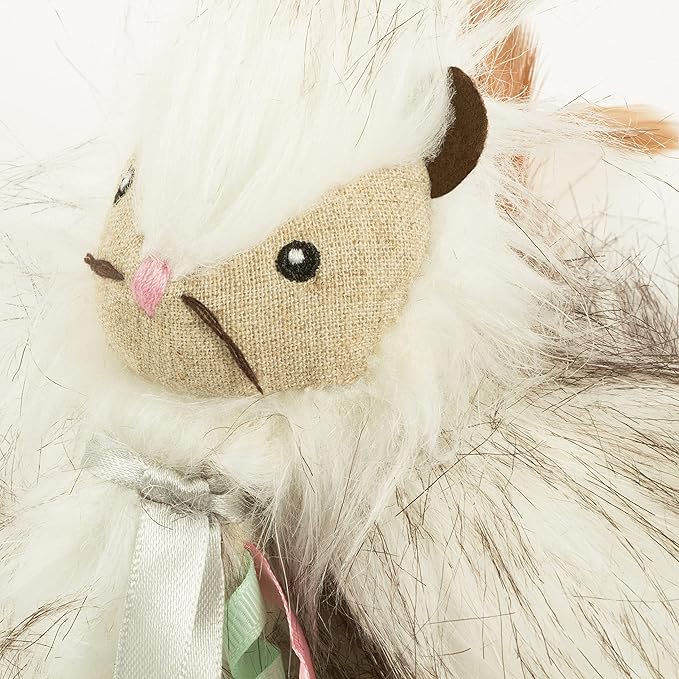 SmartyKat Chitter Critter Squirrel Electronic Sound Plush Kicker Cat Toy, Battery Powered - Gray, One Size (Pack of 2)