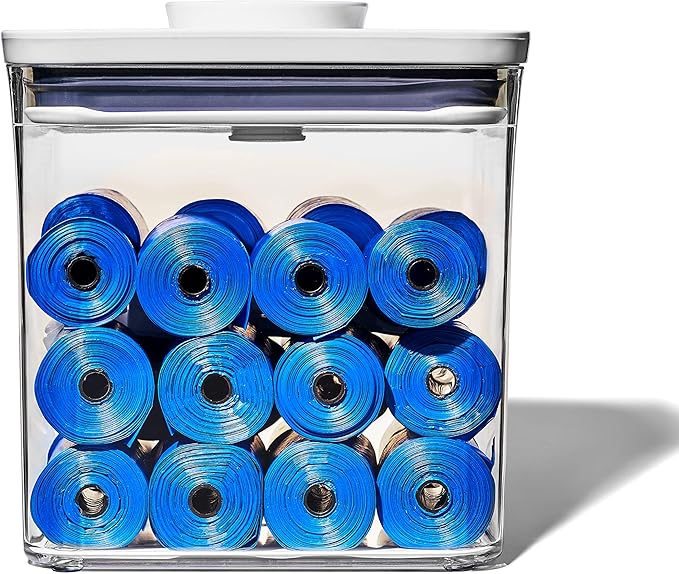 OXO Good Grips Pet POP Container – 2.8 Qt/2.6 L |Ideal for up to 3lbs of Dog Food or 2lbs of Cat Food | Airtight Dog and Cat Food Storage Container | BPA Free