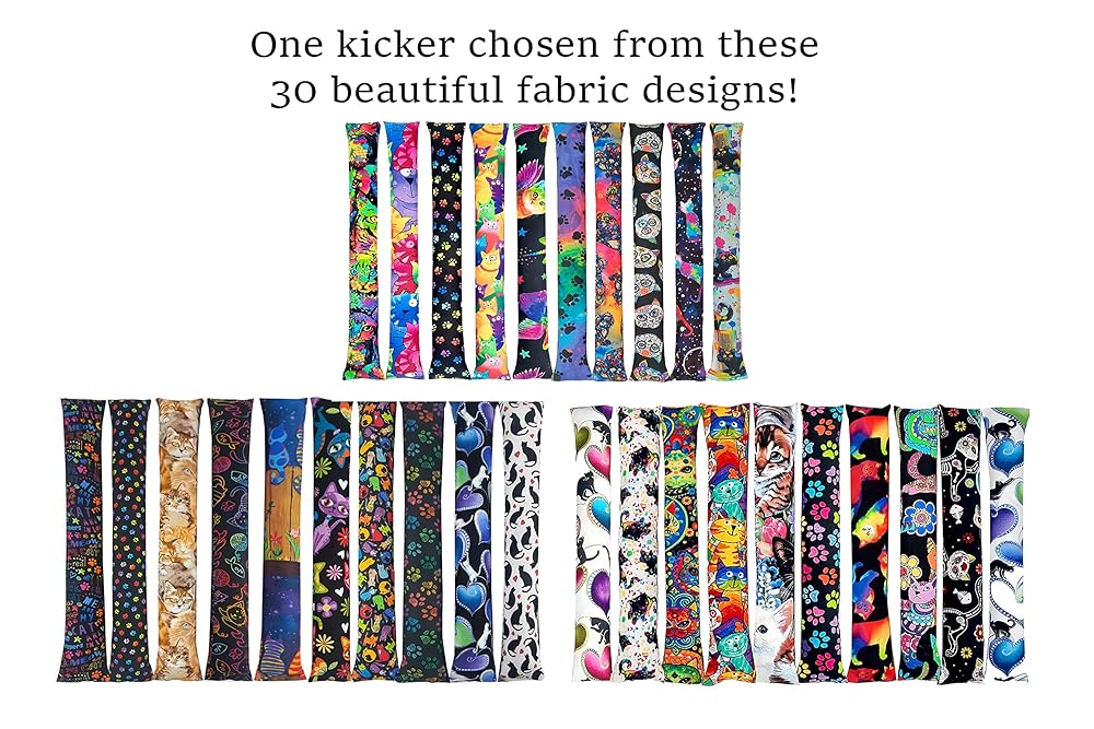 One Catnip kicker toy 11"/30 designs, silver vine toys, Cat kicker toy, Christmas gifts for cats, Cat birthday gift, Kicker stick, toys for indoor cats, cat gifts under 10, Made in USA